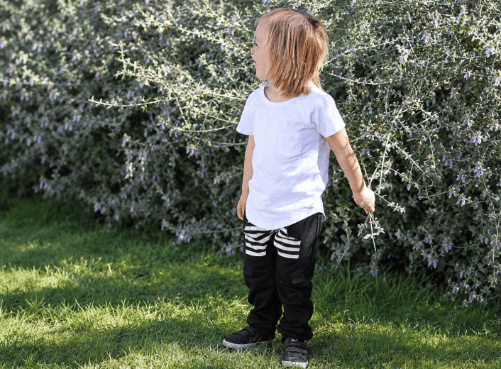 Image placeholder for children's tops and custom T-shirts.